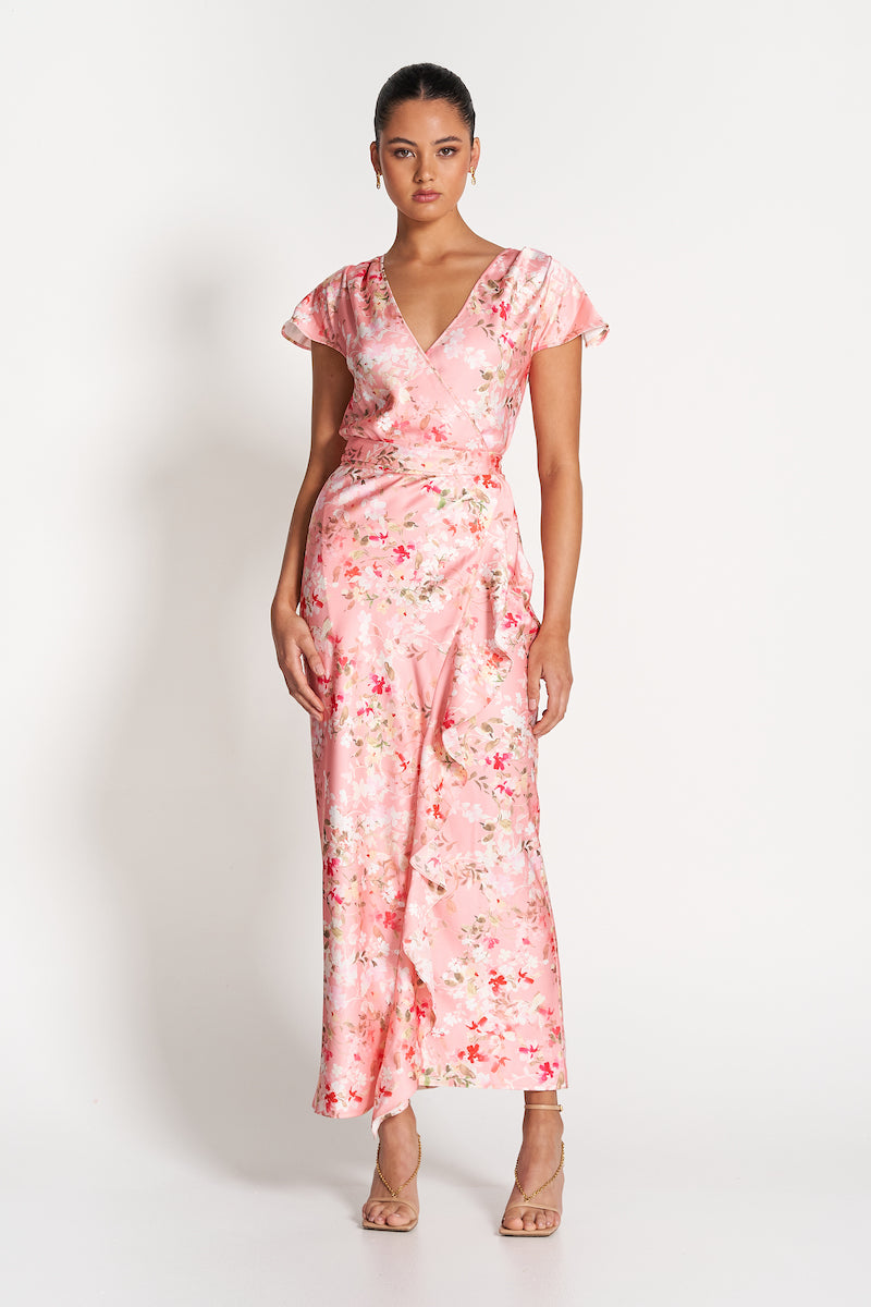 Bloom Wrap Dress