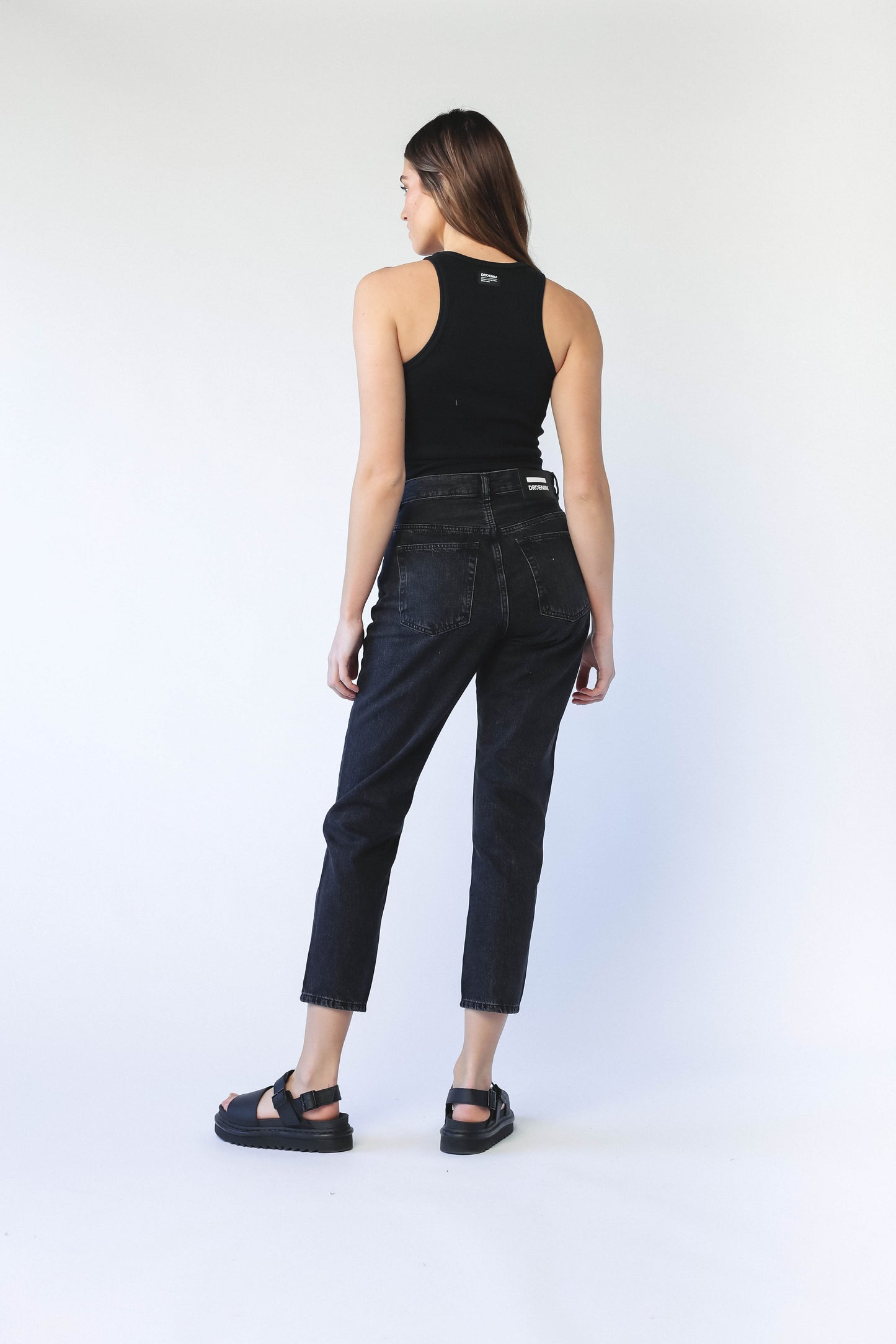 Nora Jeans - Black Retro