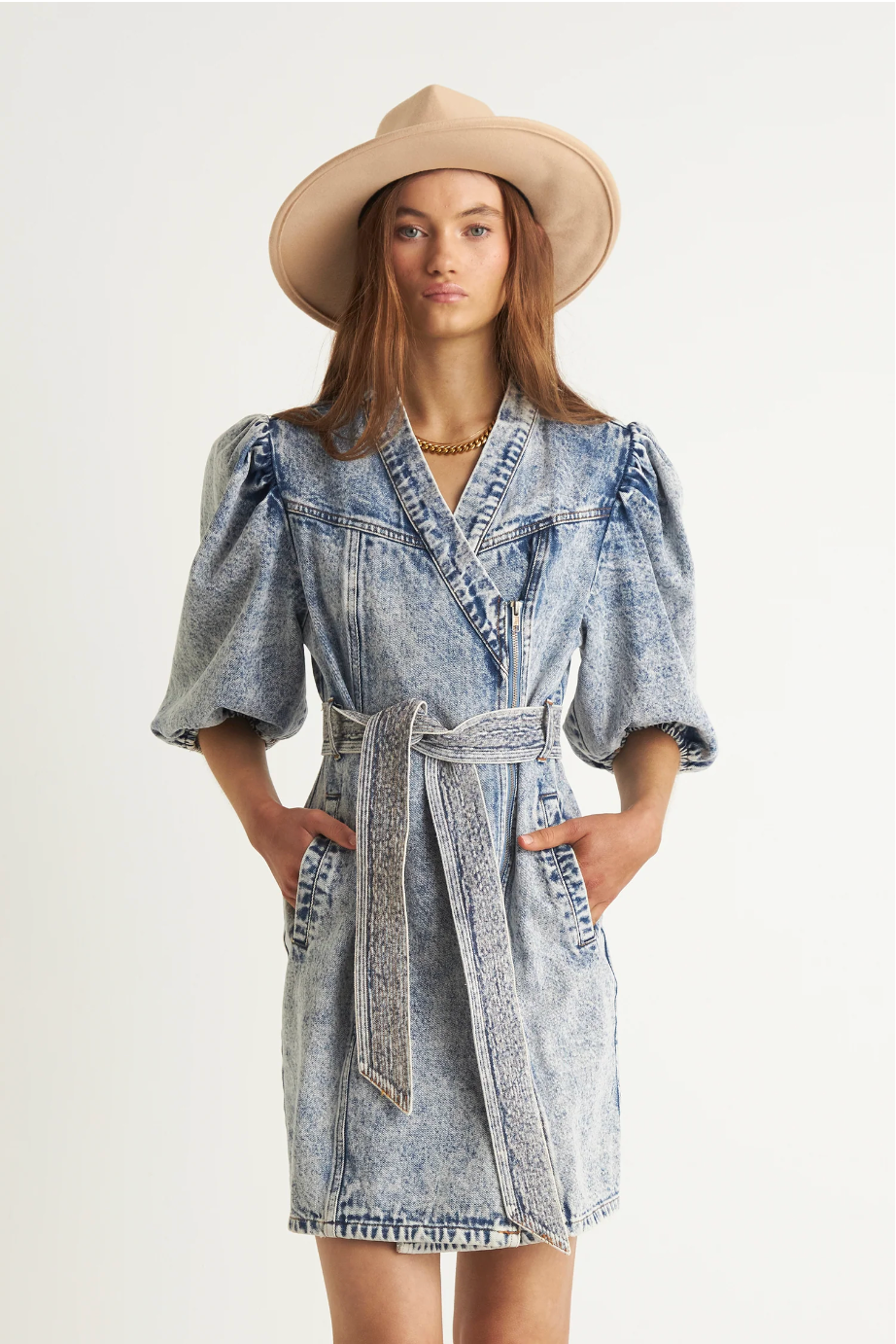 Alora Denim Dress